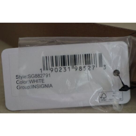 Guess SG882791 Women's White Insignia Crossbody Bag Purse - Picture 7 of 12